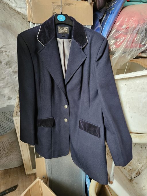 Dublin show jacket - navy - ladies size 12