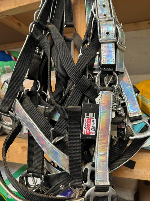 HY hi vis/reflective headcollar - FULL